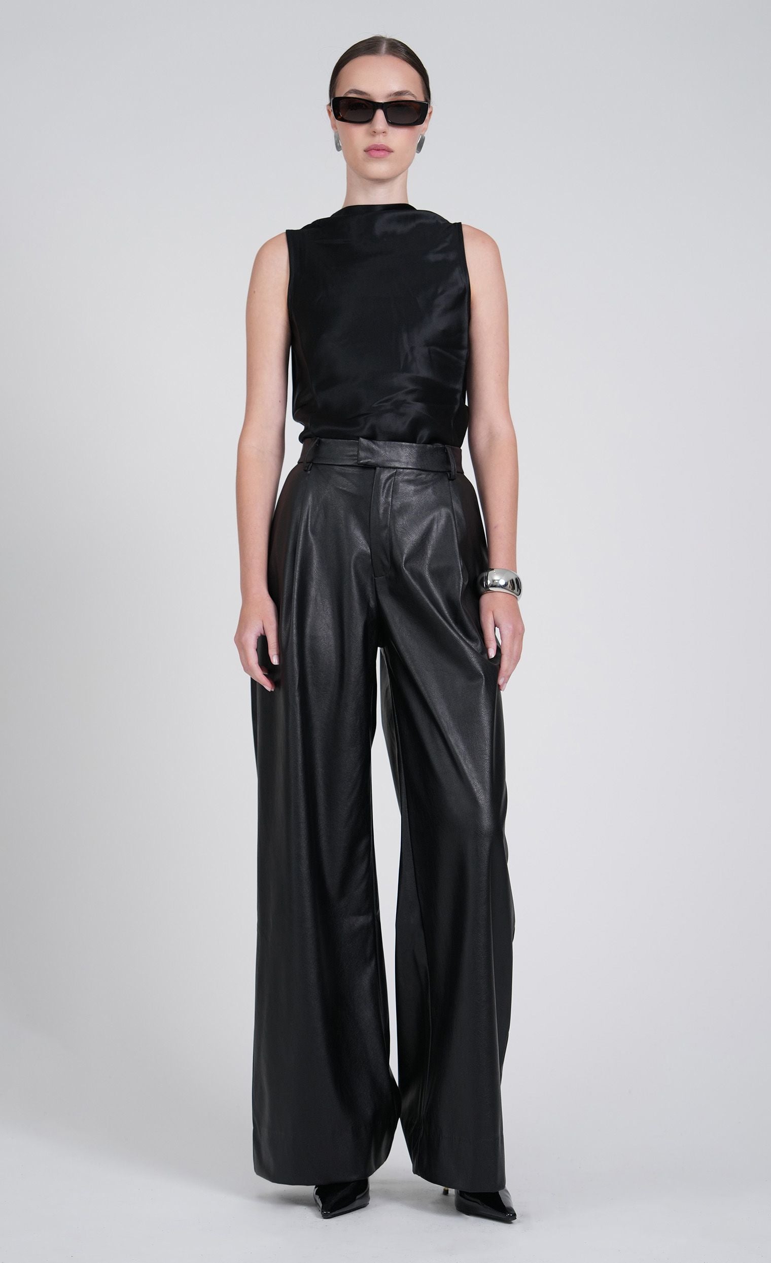 Lainey Top - Black Top Nonchalant Label