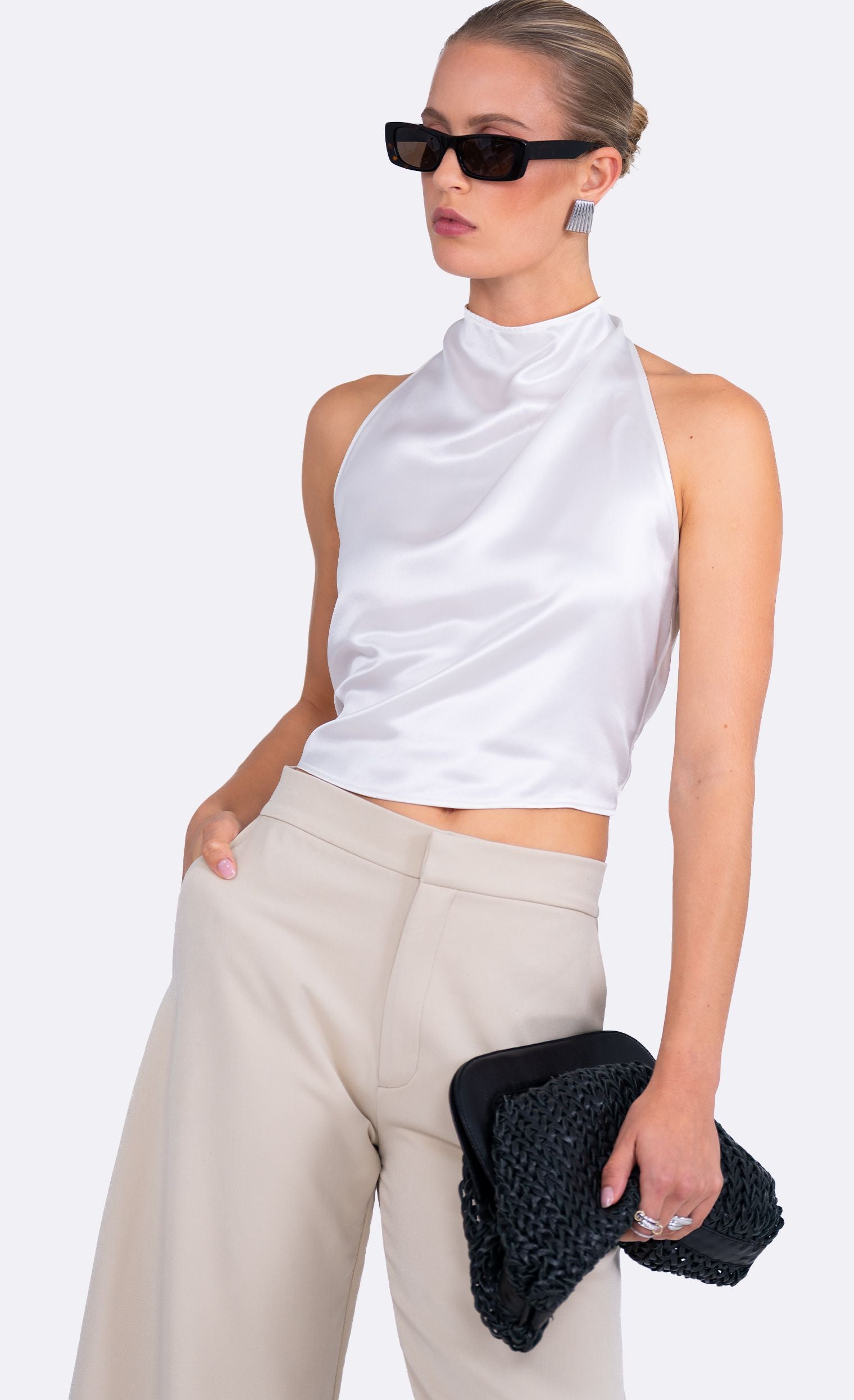 Itsy Top - Ivory Top Nonchalant Label
