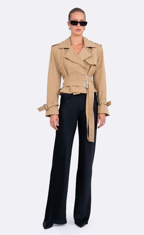 Maxie Trench Trench Coat Nonchalant Label