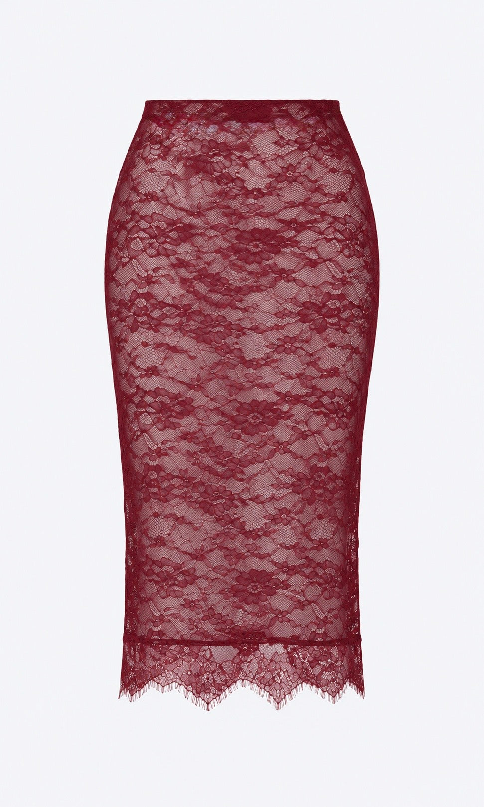 Stella Midi Skirt - Ruby Skirt Nonchalant Label