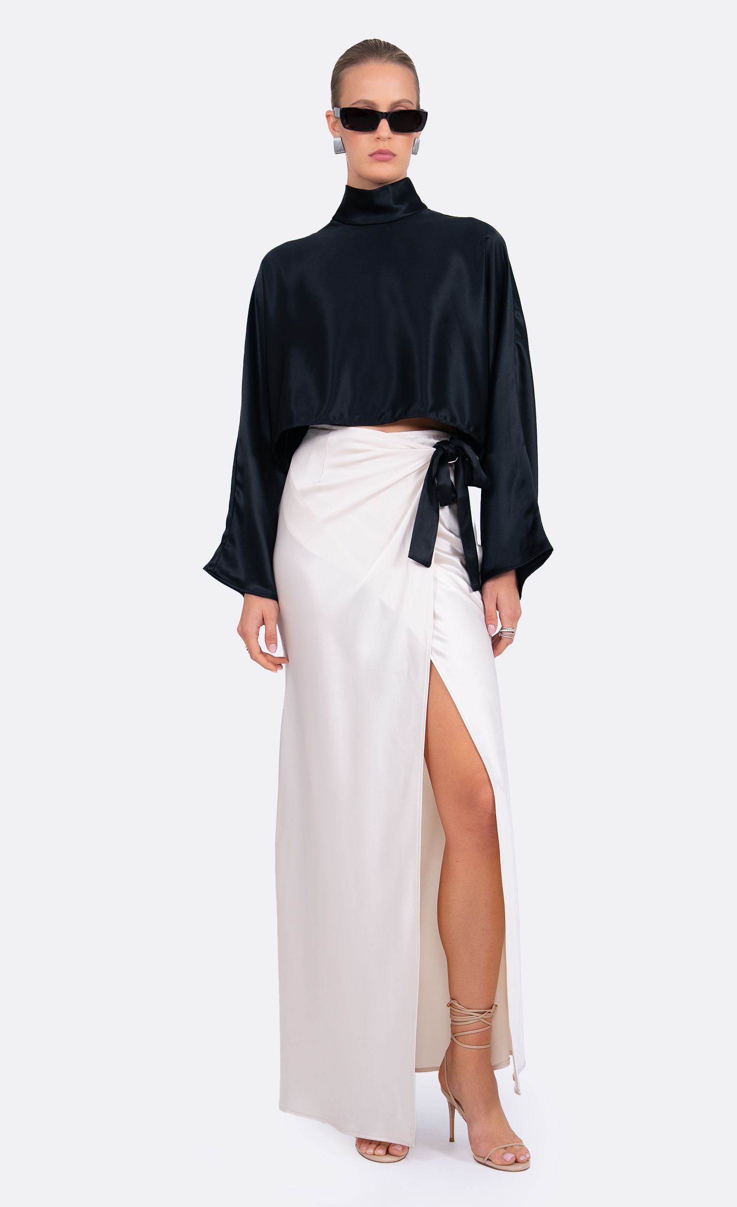 Ingrid Top - Black Top Nonchalant Label