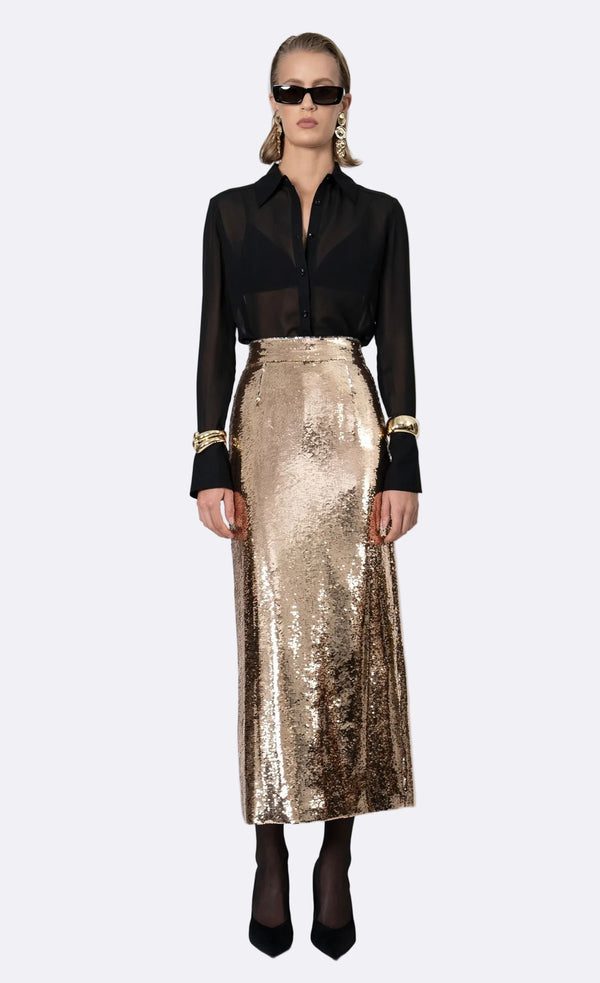 Val Blouse Set - Black Top Nonchalant Label