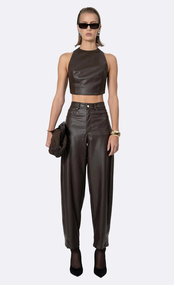 Perrie Crop Top Nonchalant Label