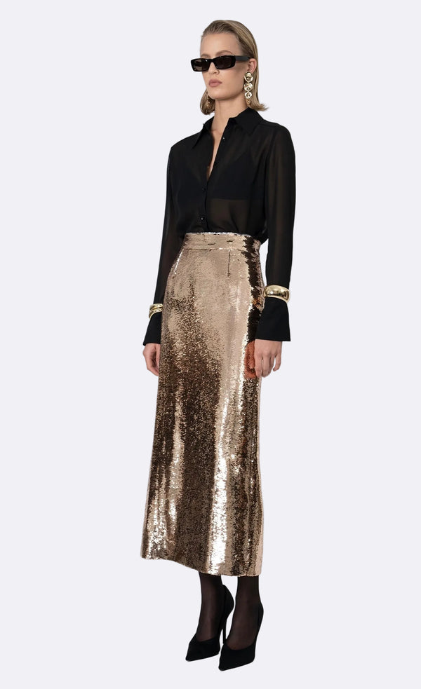 Val Blouse Set - Black Top Nonchalant Label