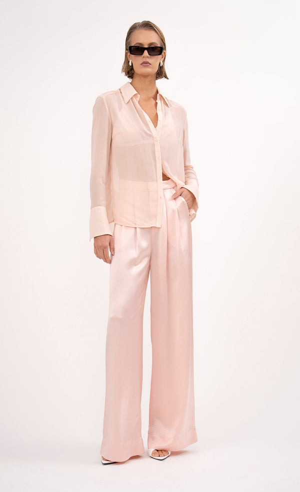 Paris Pant - Pastel Pink PANT Nonchalant Label