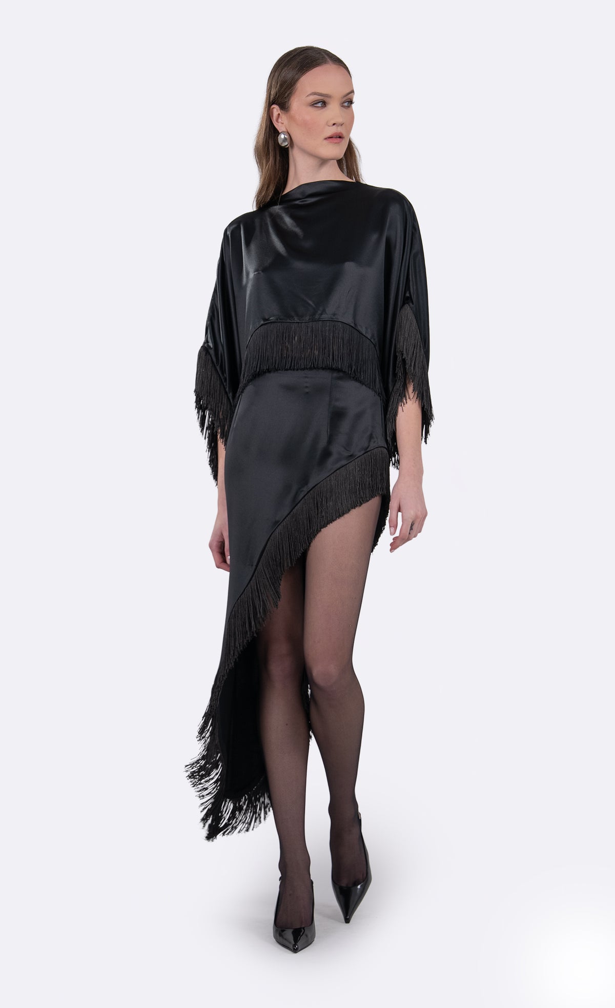 Alma Top - Black Top Nonchalant Label