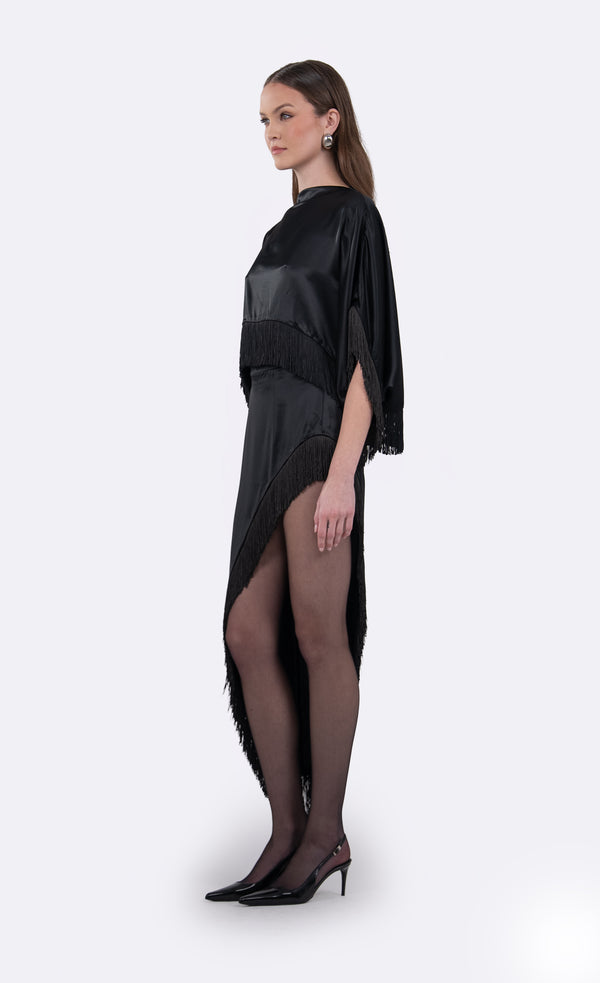 Alma Top - Black Top Nonchalant Label