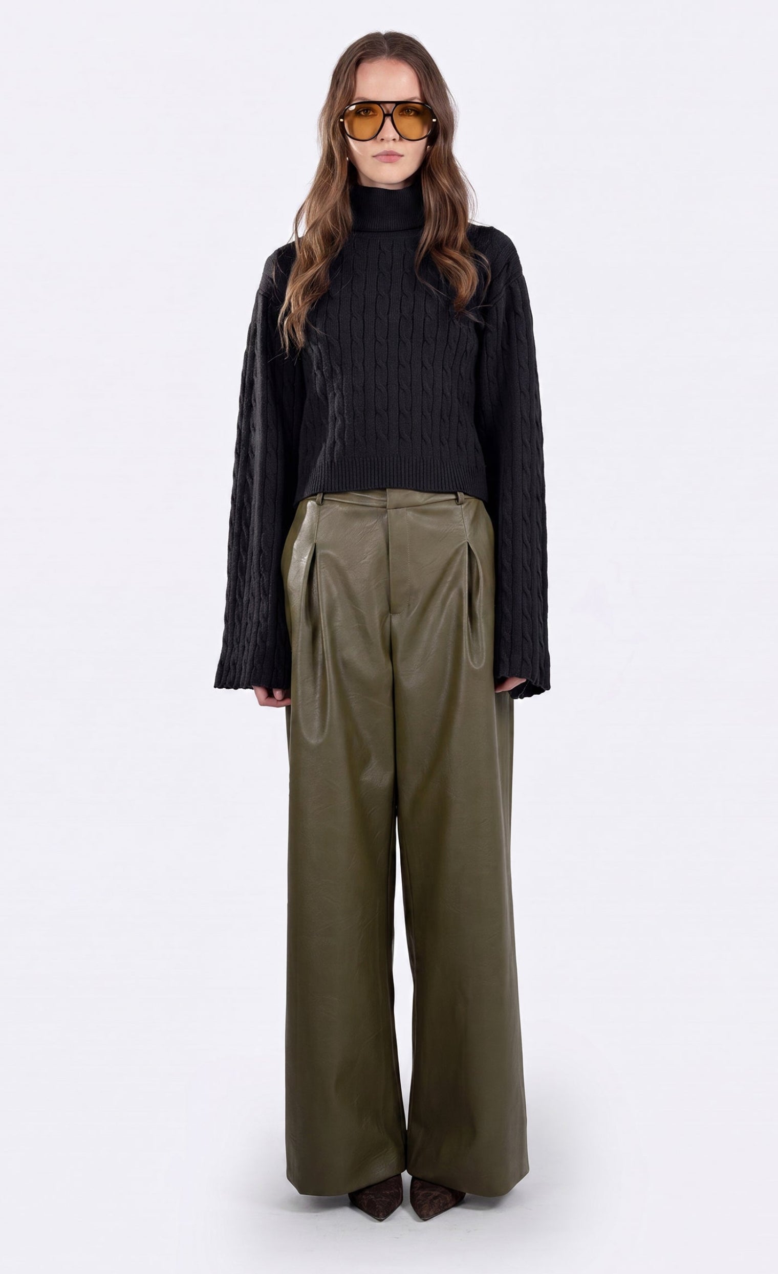 Cara Sweater - Black Top Nonchalant Label