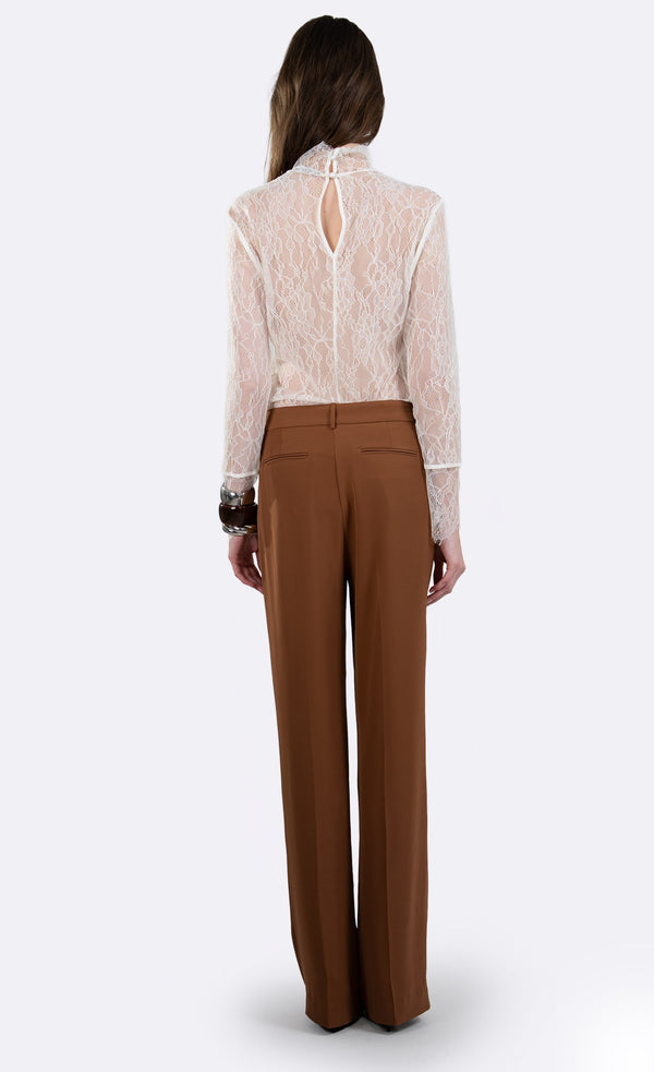 Mary Lace Top - White Top Nonchalant Label