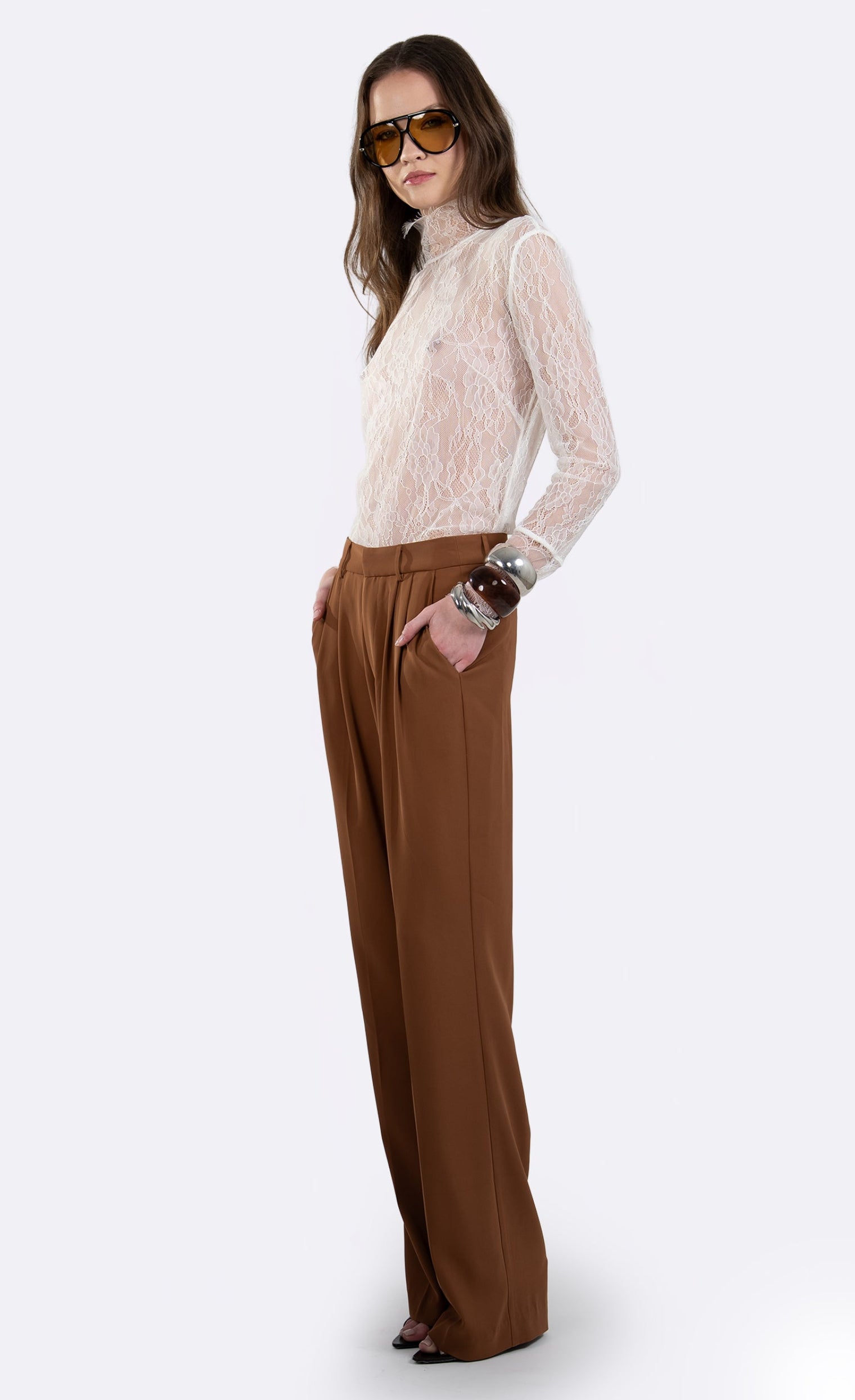 Victoria Trouser - Caramel PANT Nonchalant Label