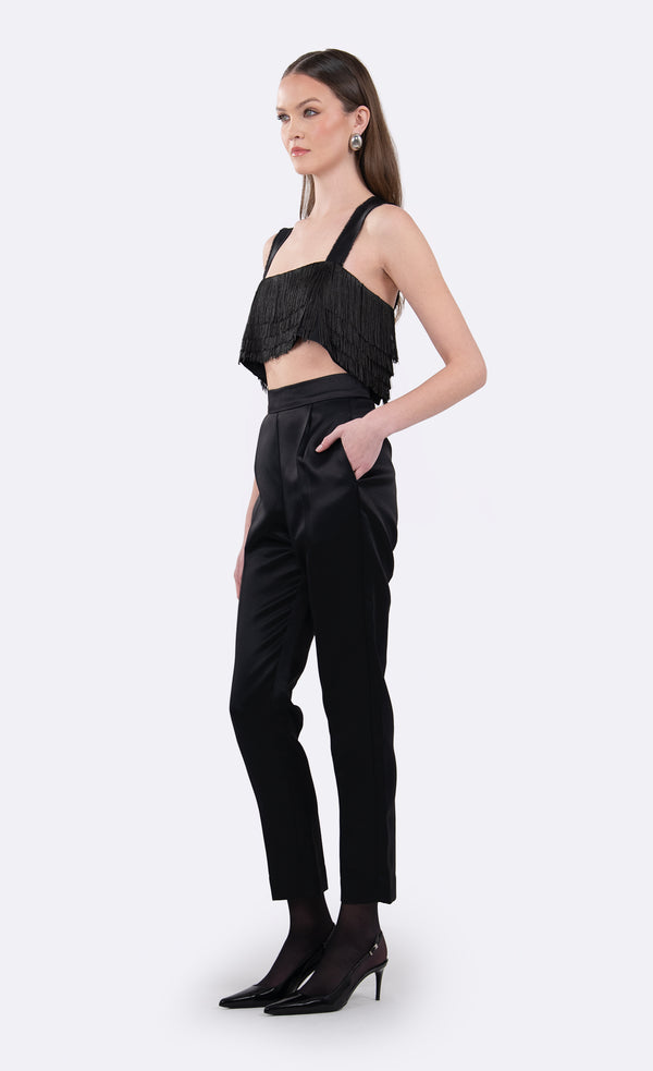 Rue Crop Crop Top Nonchalant Label