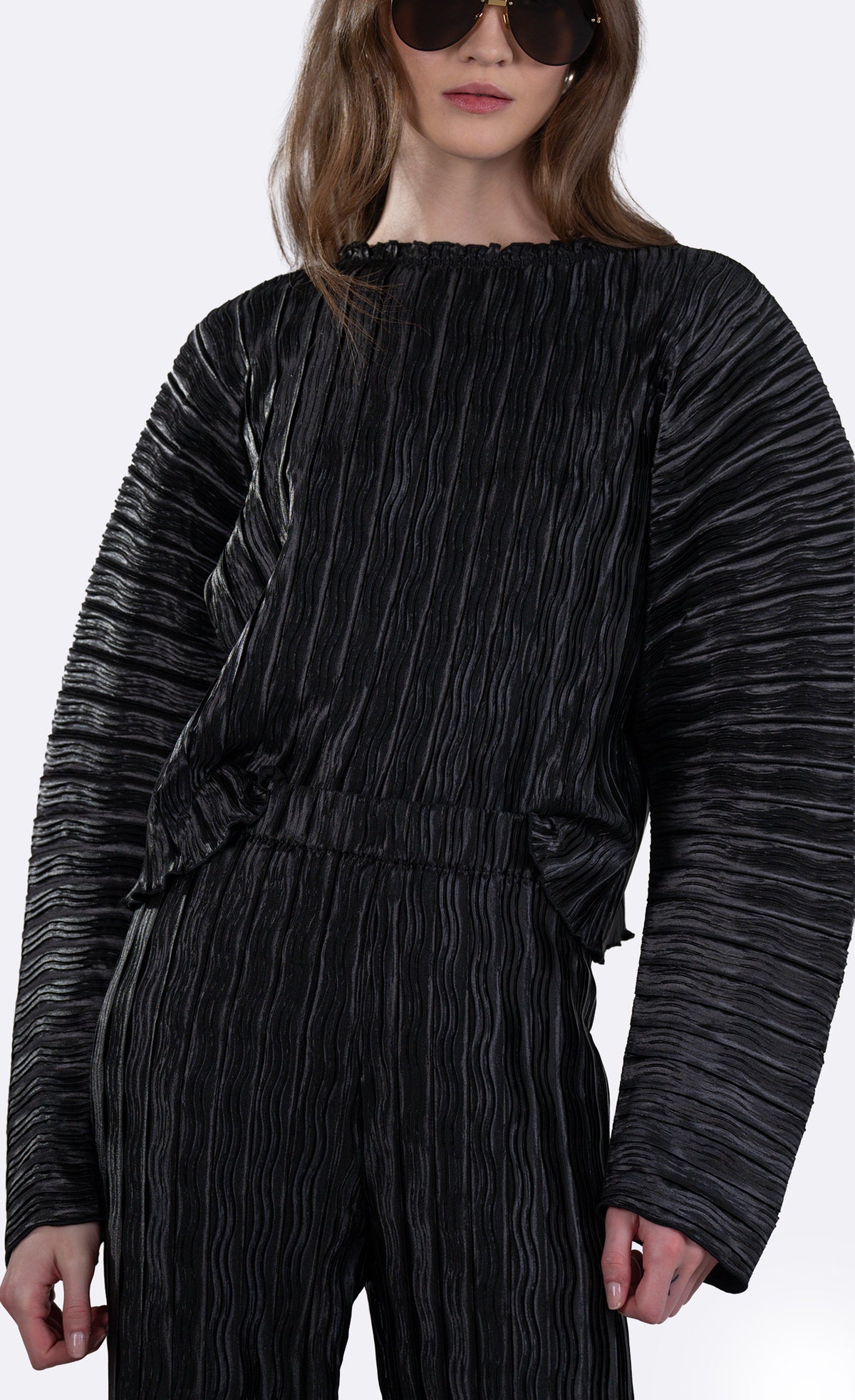 Pearla Blouse - Black Blouse Nonchalant Label