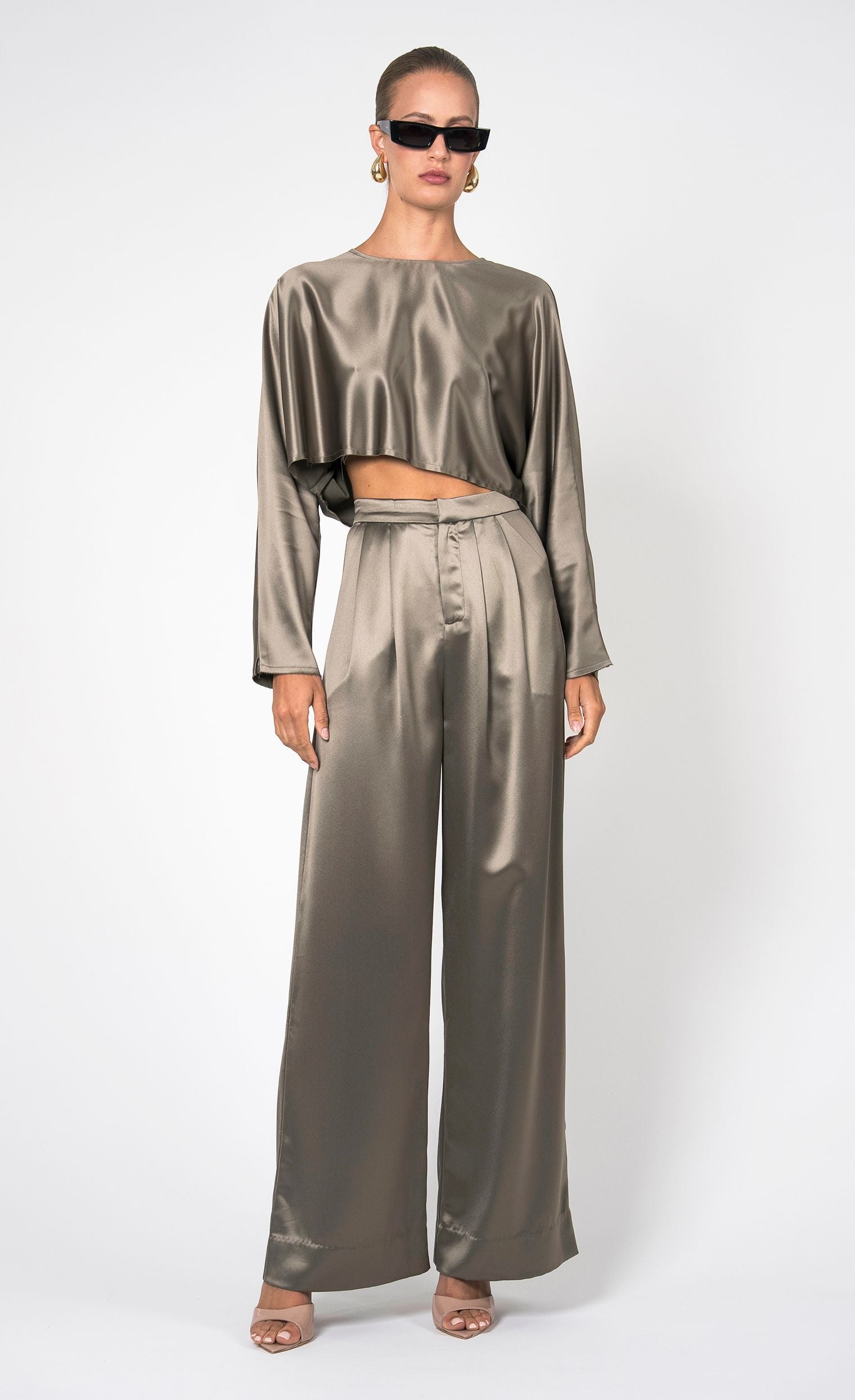 Paris Pant - Moss PANT Nonchalant Label