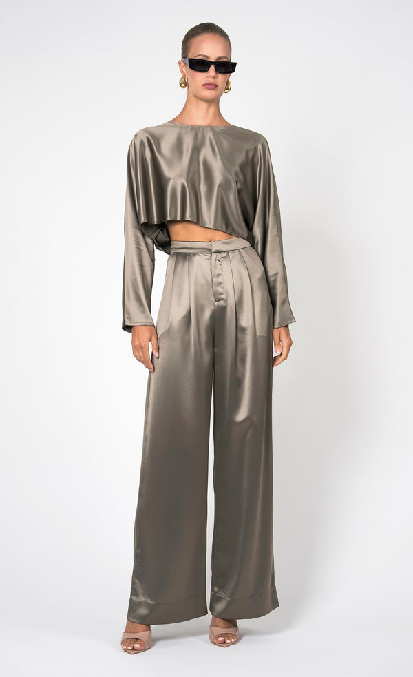Paris Pant - Moss PANT Nonchalant Label
