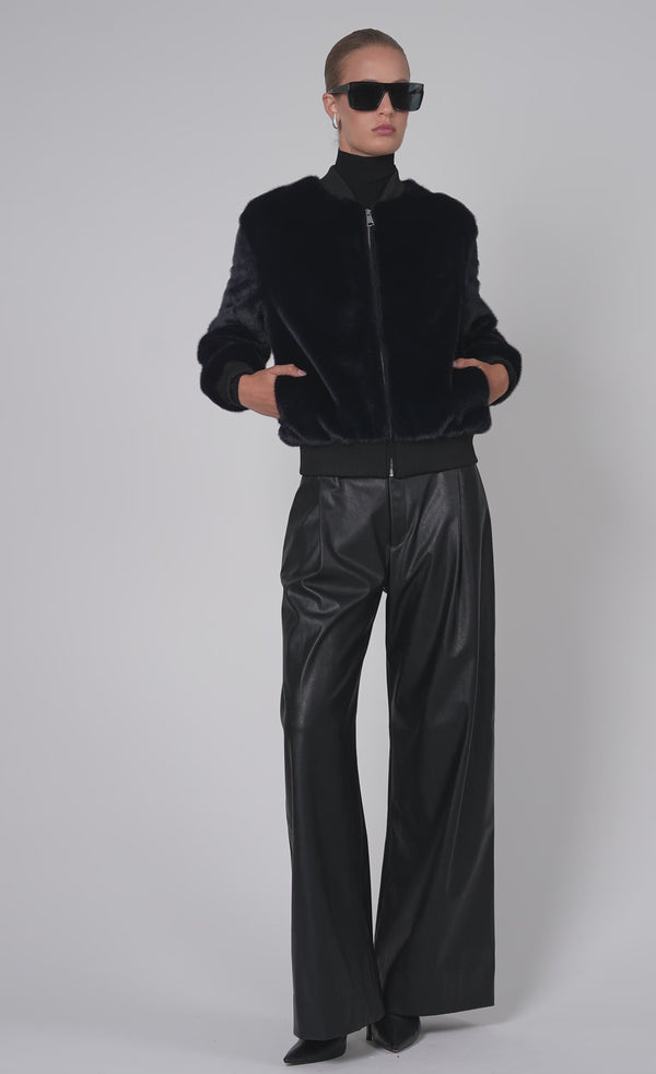 Aurelia Faux Fur Jacket Jacket Nonchalant Label