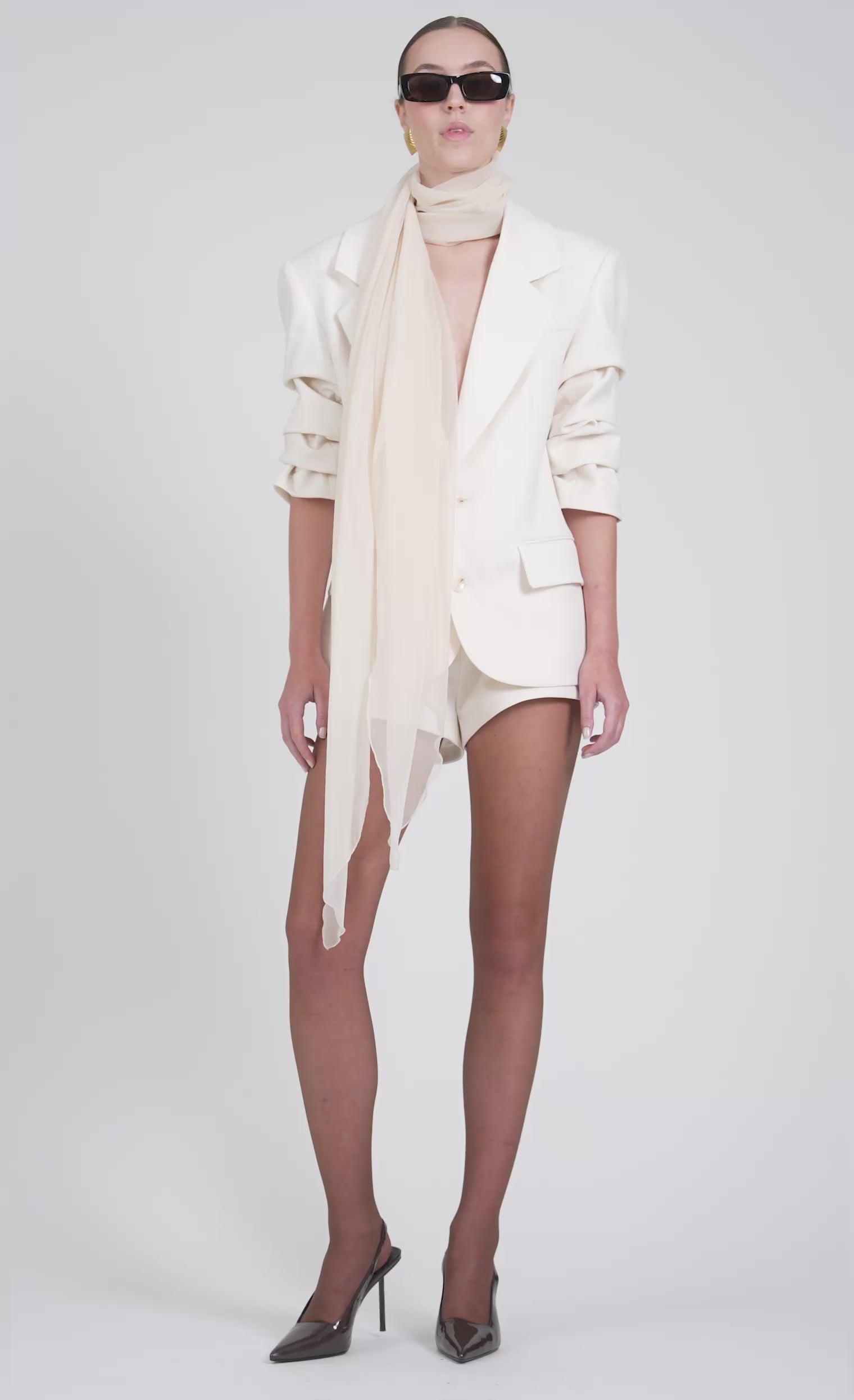 Roma Blazer - Vanilla Blazer Nonchalant Label
