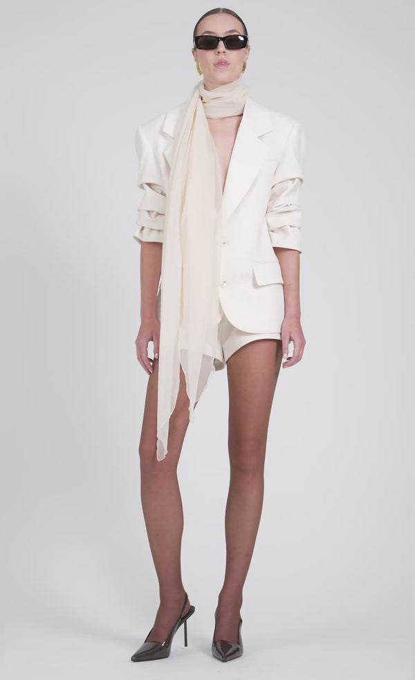 Roma Blazer - Vanilla Blazer Nonchalant Label