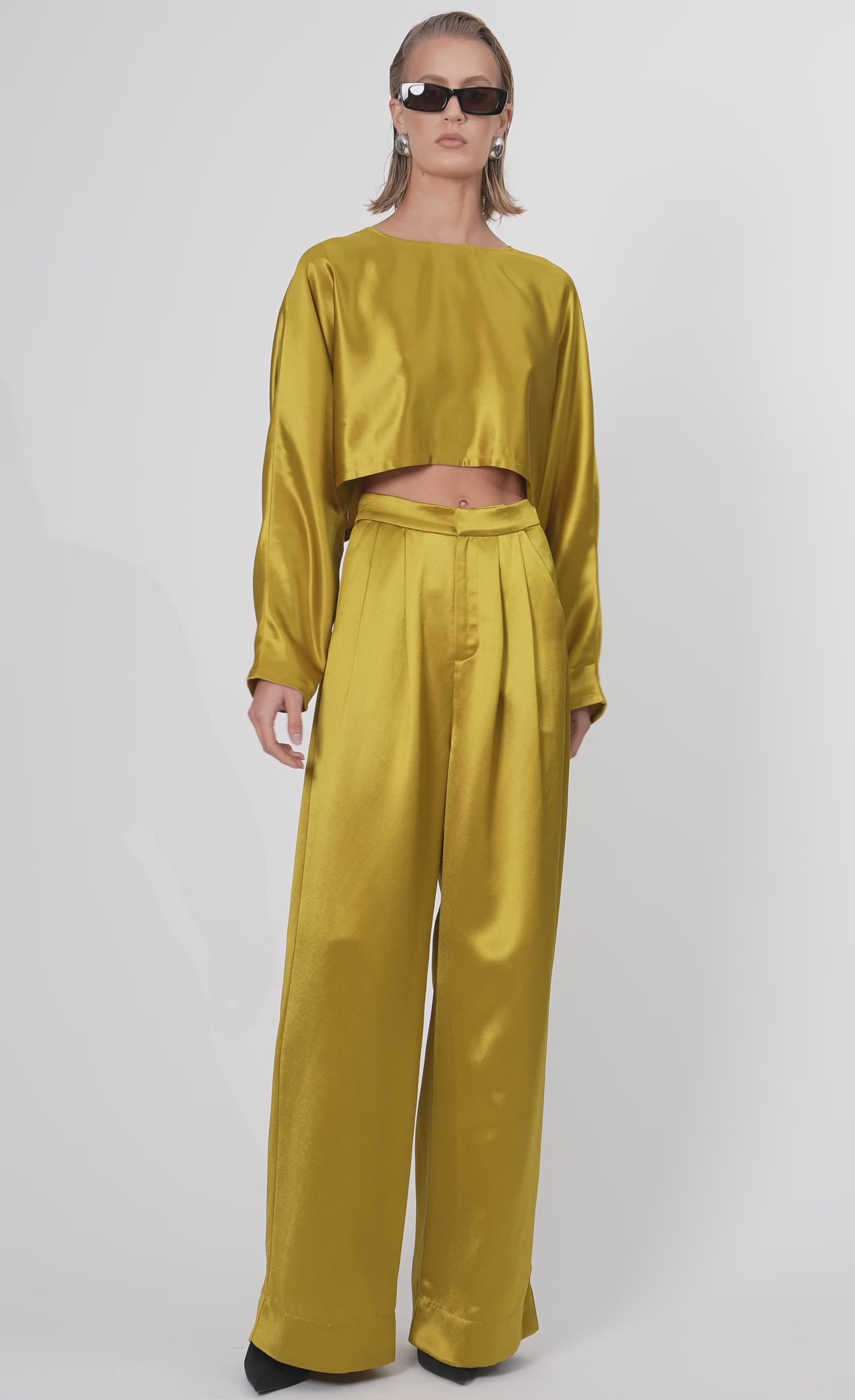 Emmy Blouse - Ochre Top Nonchalant Label