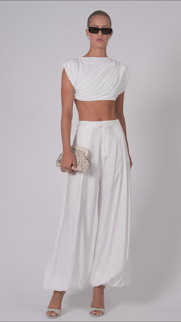 Lucinda Crop Crop Top Nonchalant Label