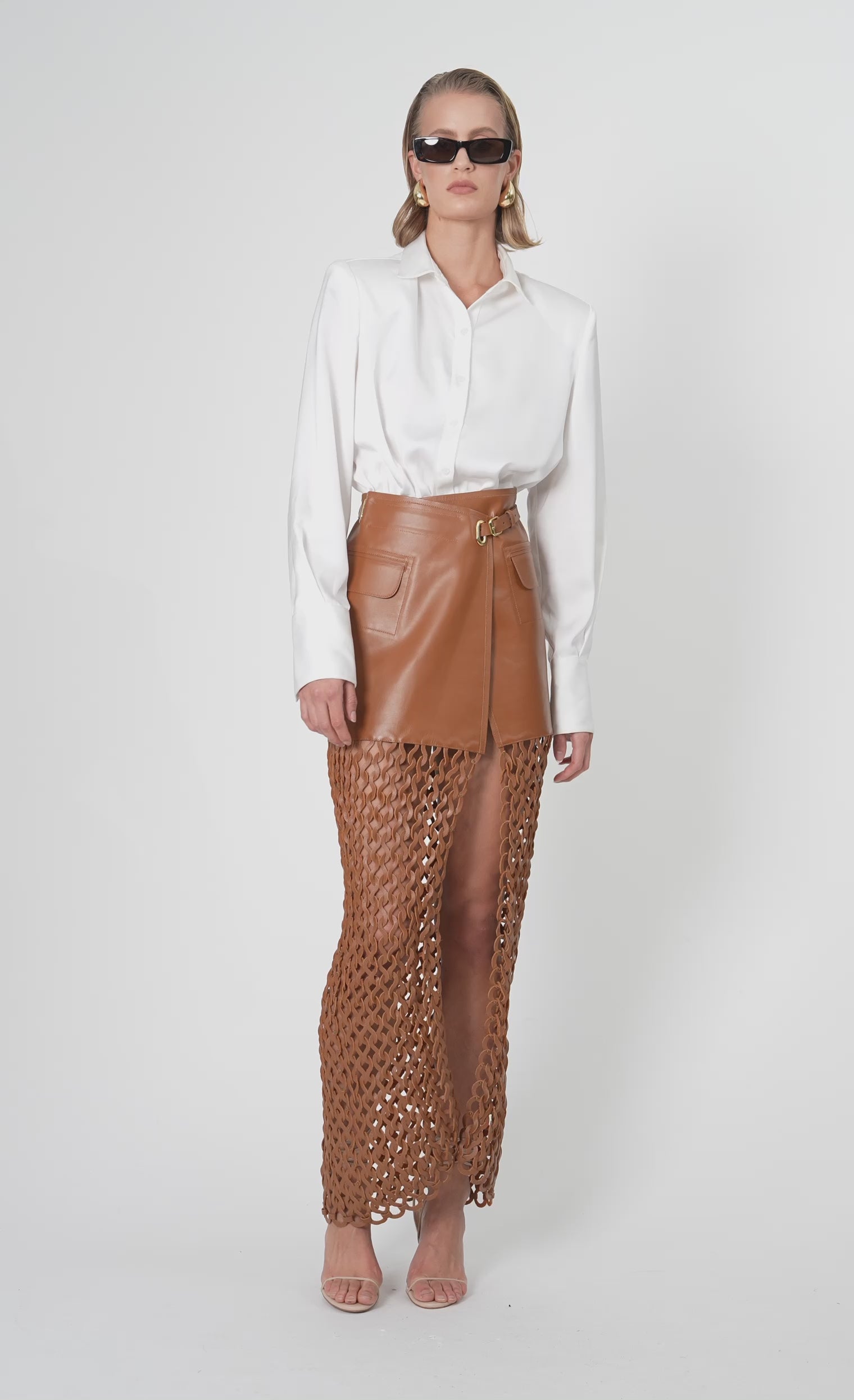 Kallan Skirt - Honey Skirt Nonchalant Label