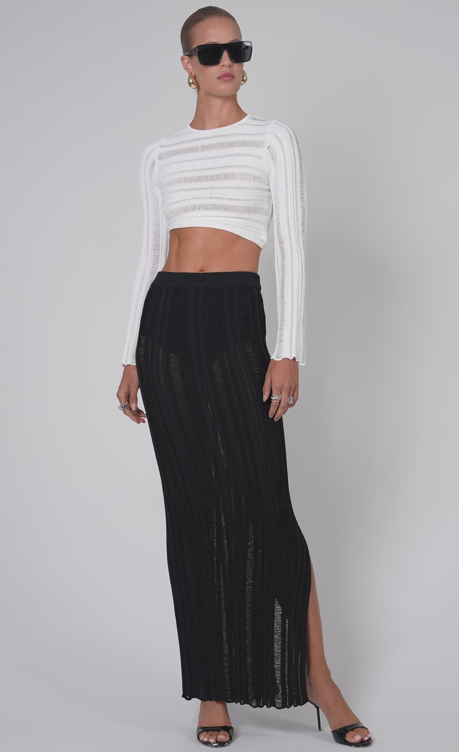 Rosaline Top Crop Top Nonchalant Label