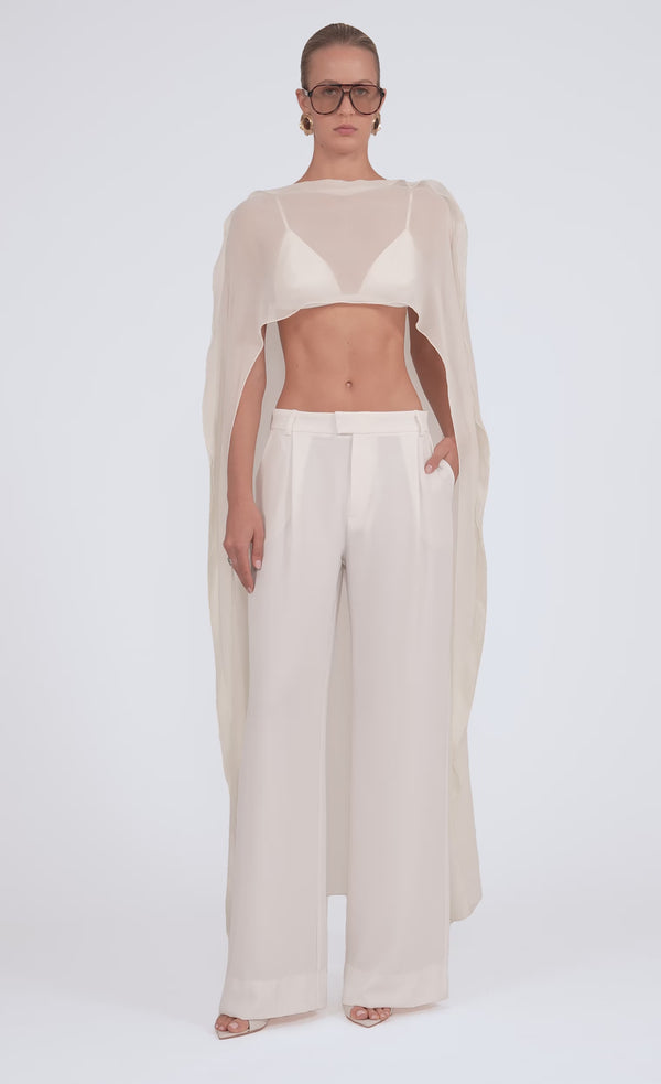 Chiara Silk Top Top Nonchalant Label