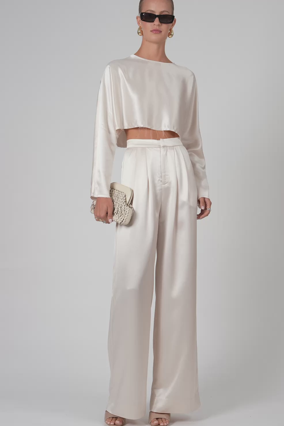 Emilia Crop - Champagne Top nonchalantlabel