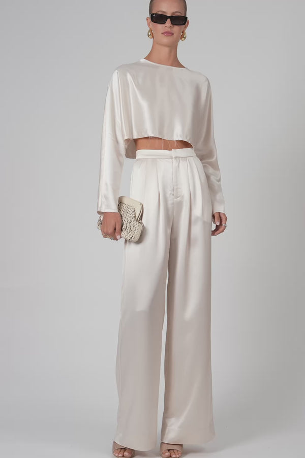 Emilia Crop - Champagne Top nonchalantlabel