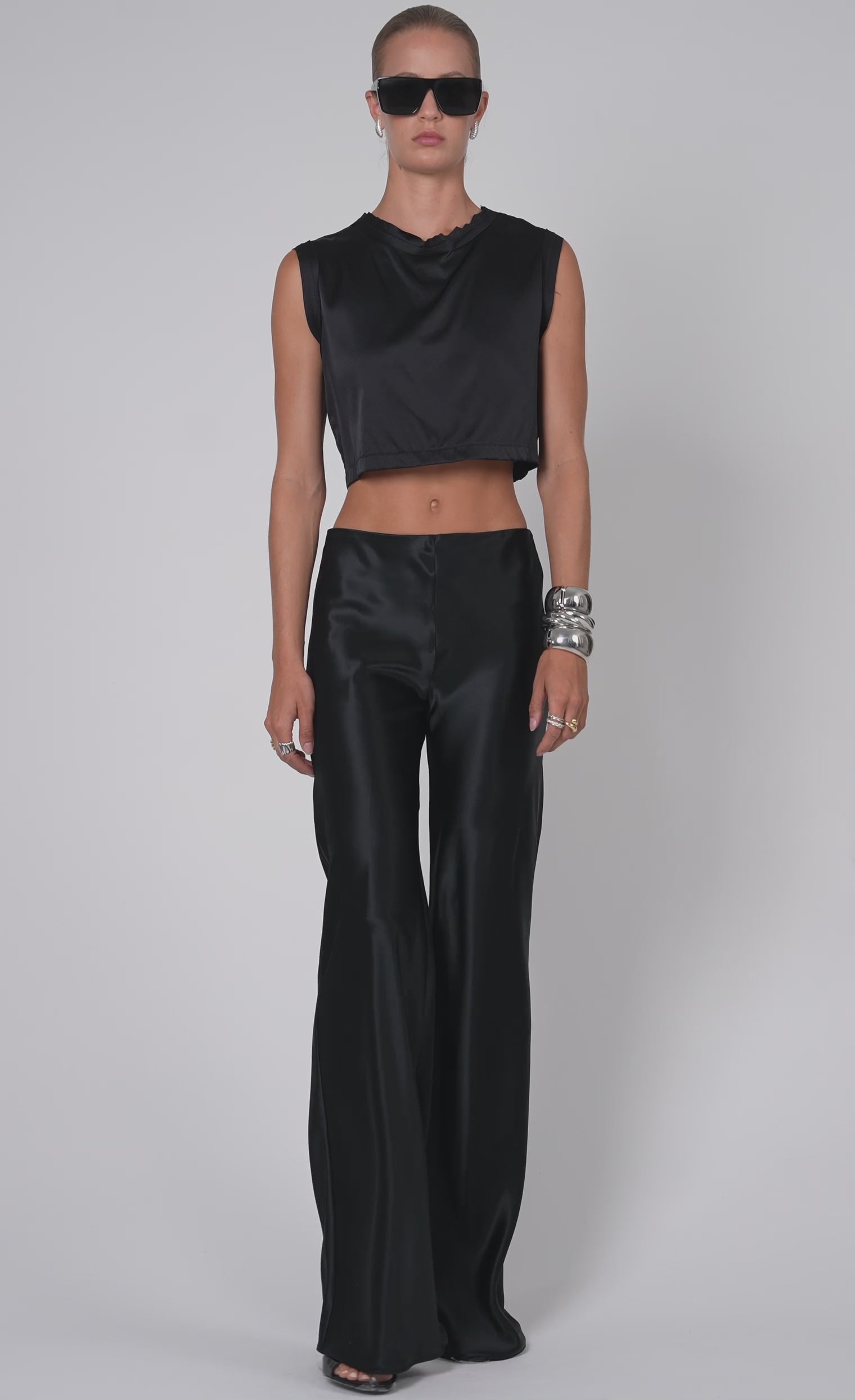 Mel Crop - Black Top nonchalantlabel