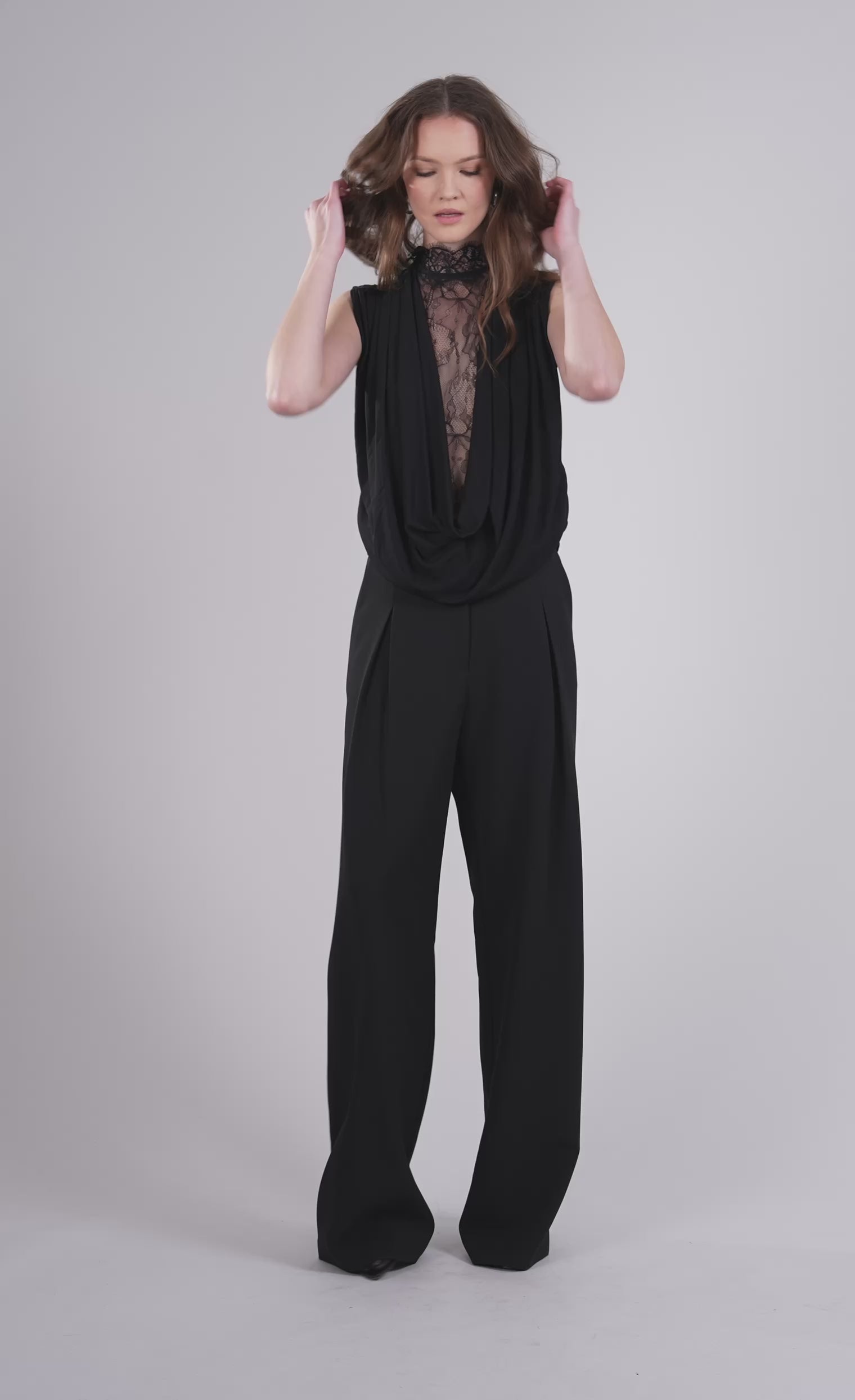 Jenna Top - Black Top Nonchalant Label