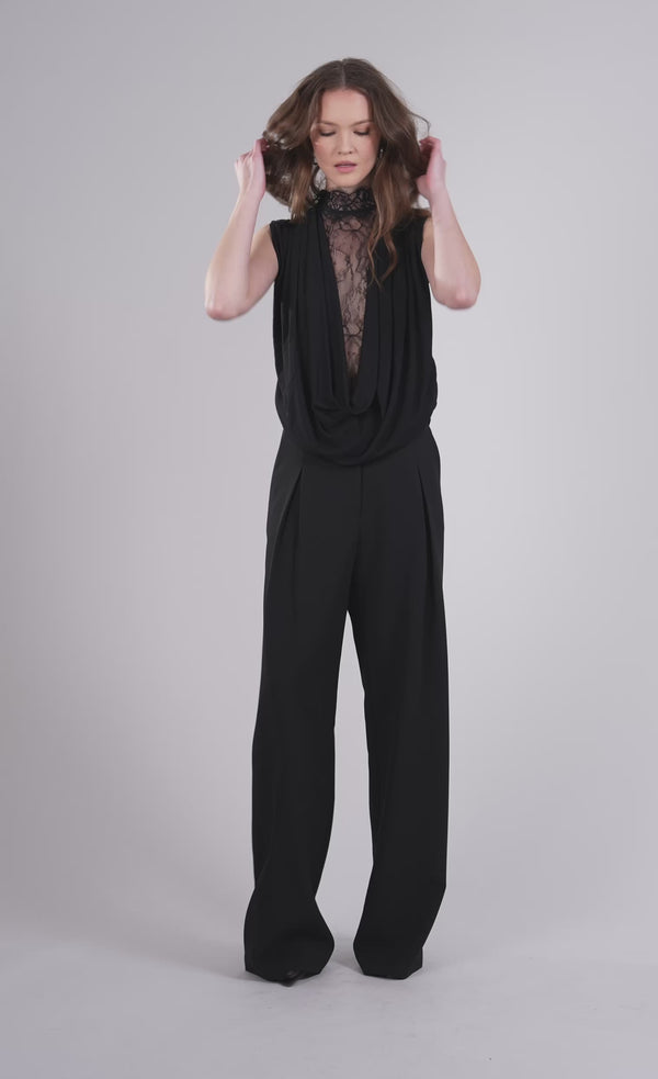 Jenna Top - Black Top Nonchalant Label