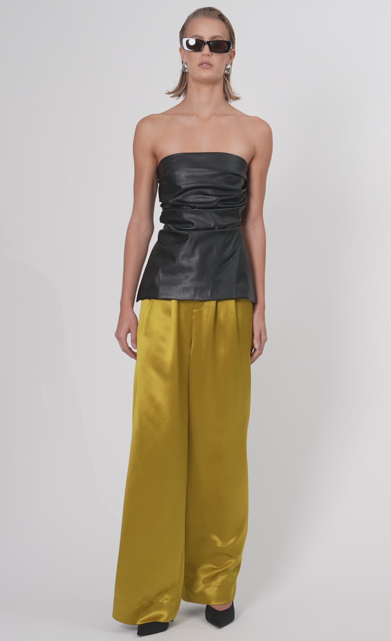 Paris Pant - Ochre Apparel & Accessories Nonchalant Label