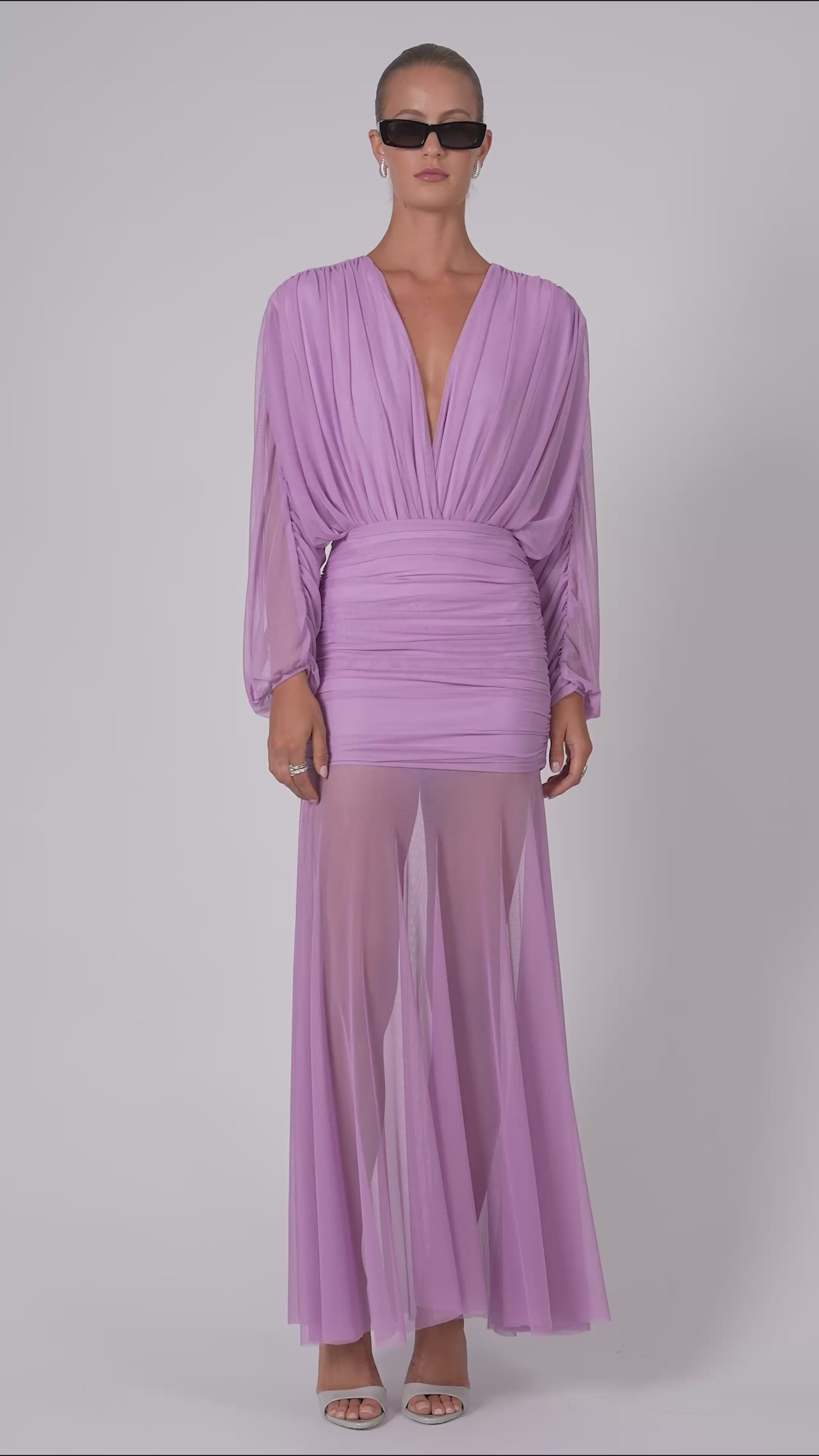 Pia Bodysuit - Lavender Bodysuit Nonchalant Label