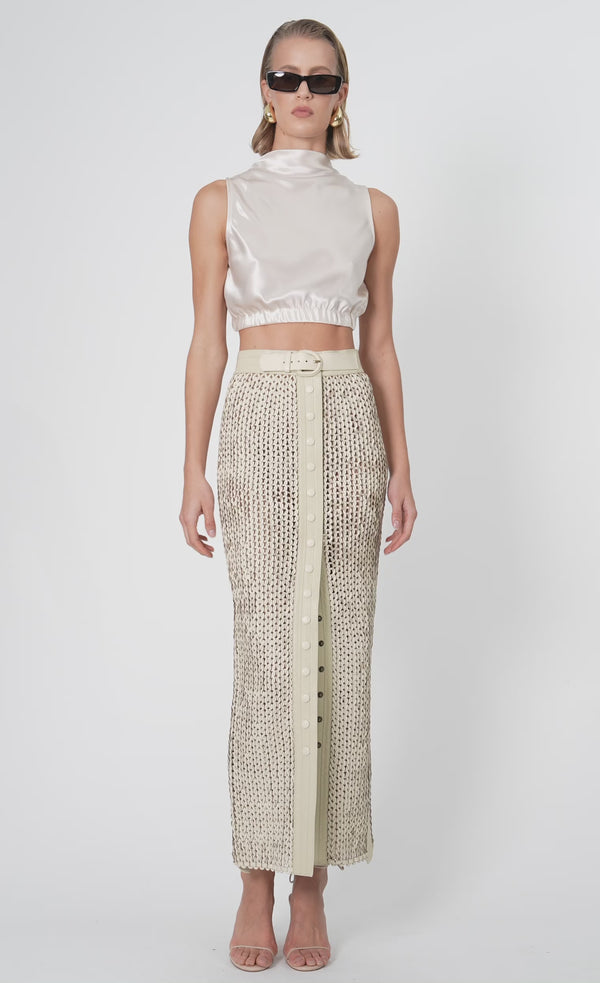 Karina Skirt - Crema Skirt Nonchalant Label
