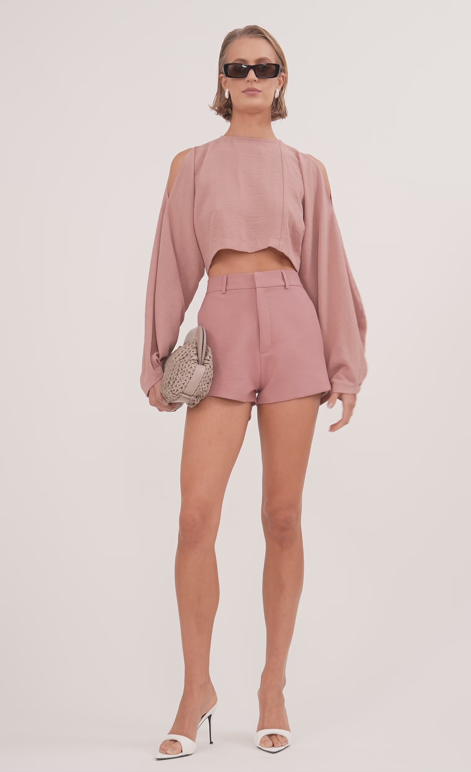 Juliette Crop Crop Top Nonchalant Label