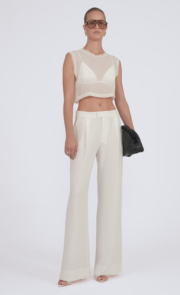 Kara Crop Crop Top Nonchalant Label