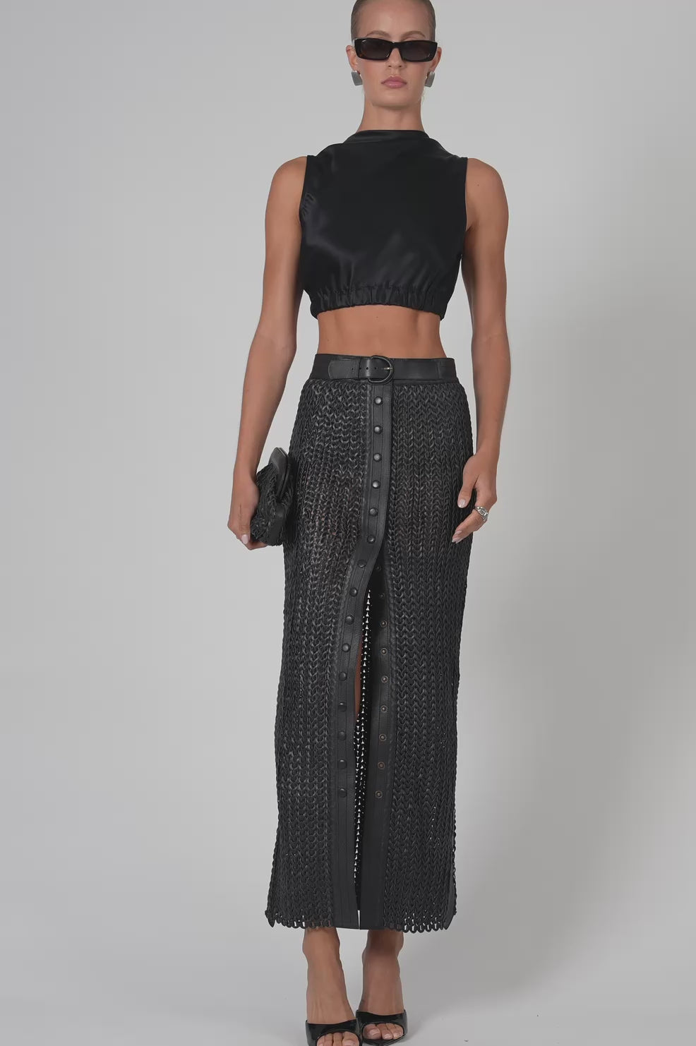 Karina Skirt - Black Skirt Nonchalant Label