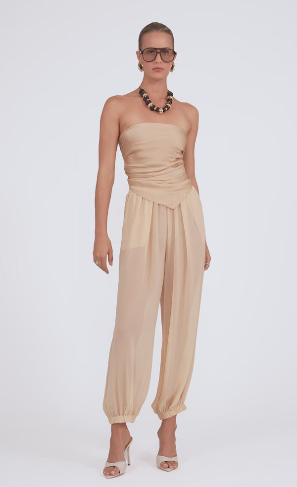 Amelia Silk Scarf Top Nonchalant Label