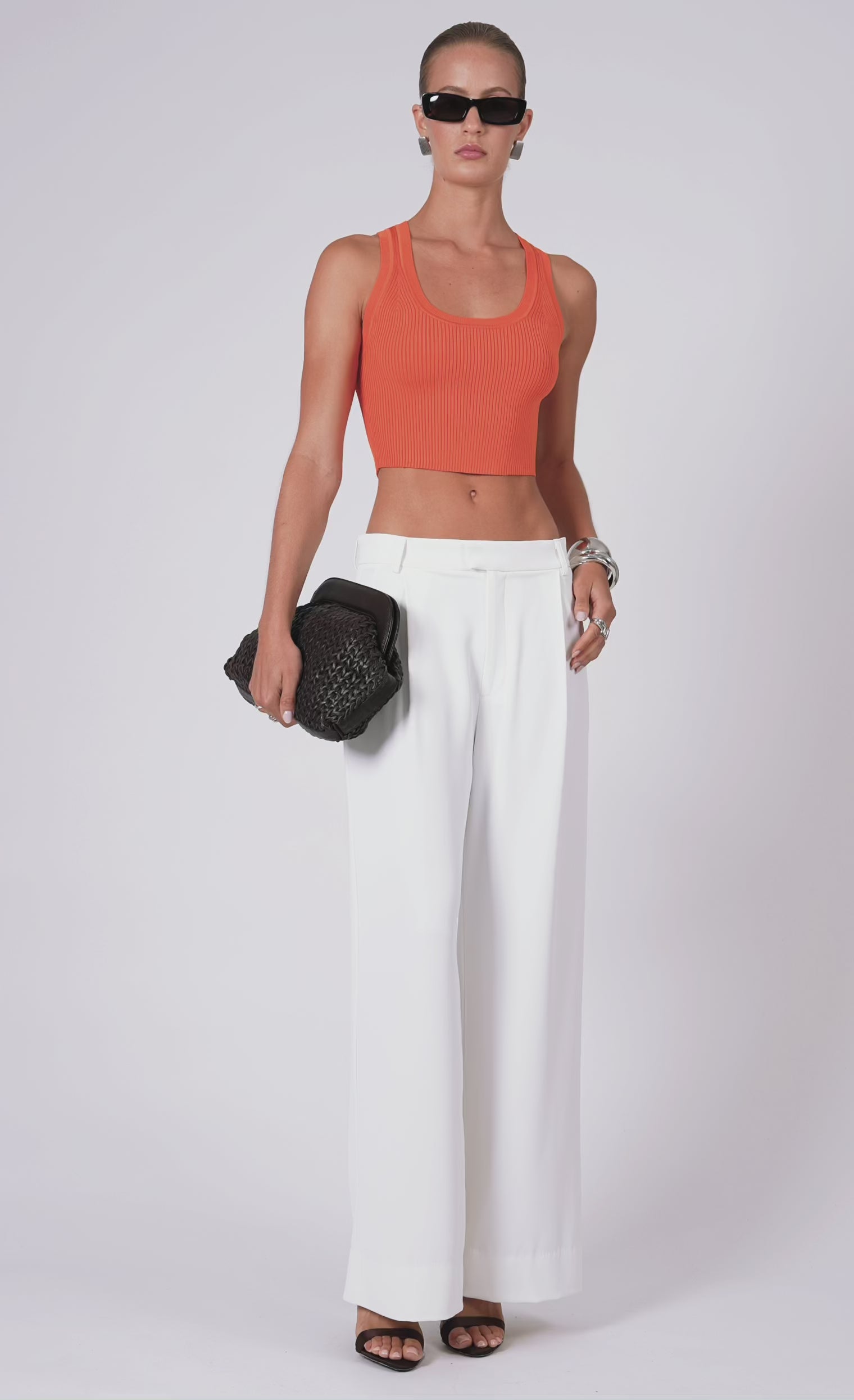 Eve Crop - Aperol Top Nonchalant Label