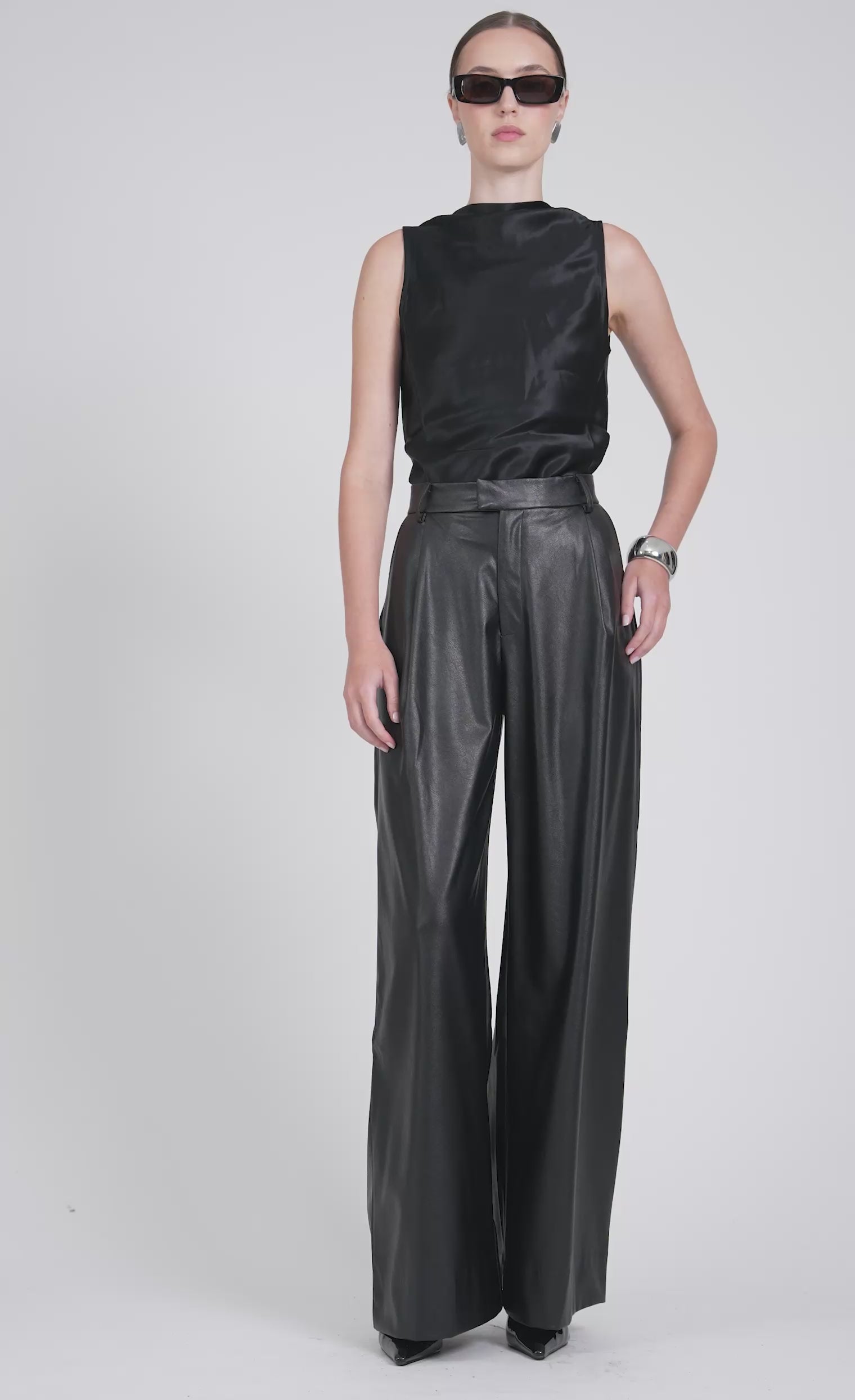 Lainey Top - Black Top Nonchalant Label