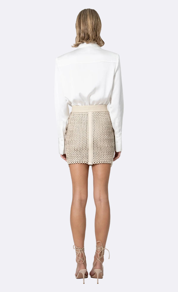 Kaiden Skirt - Crema Nonchalant Label