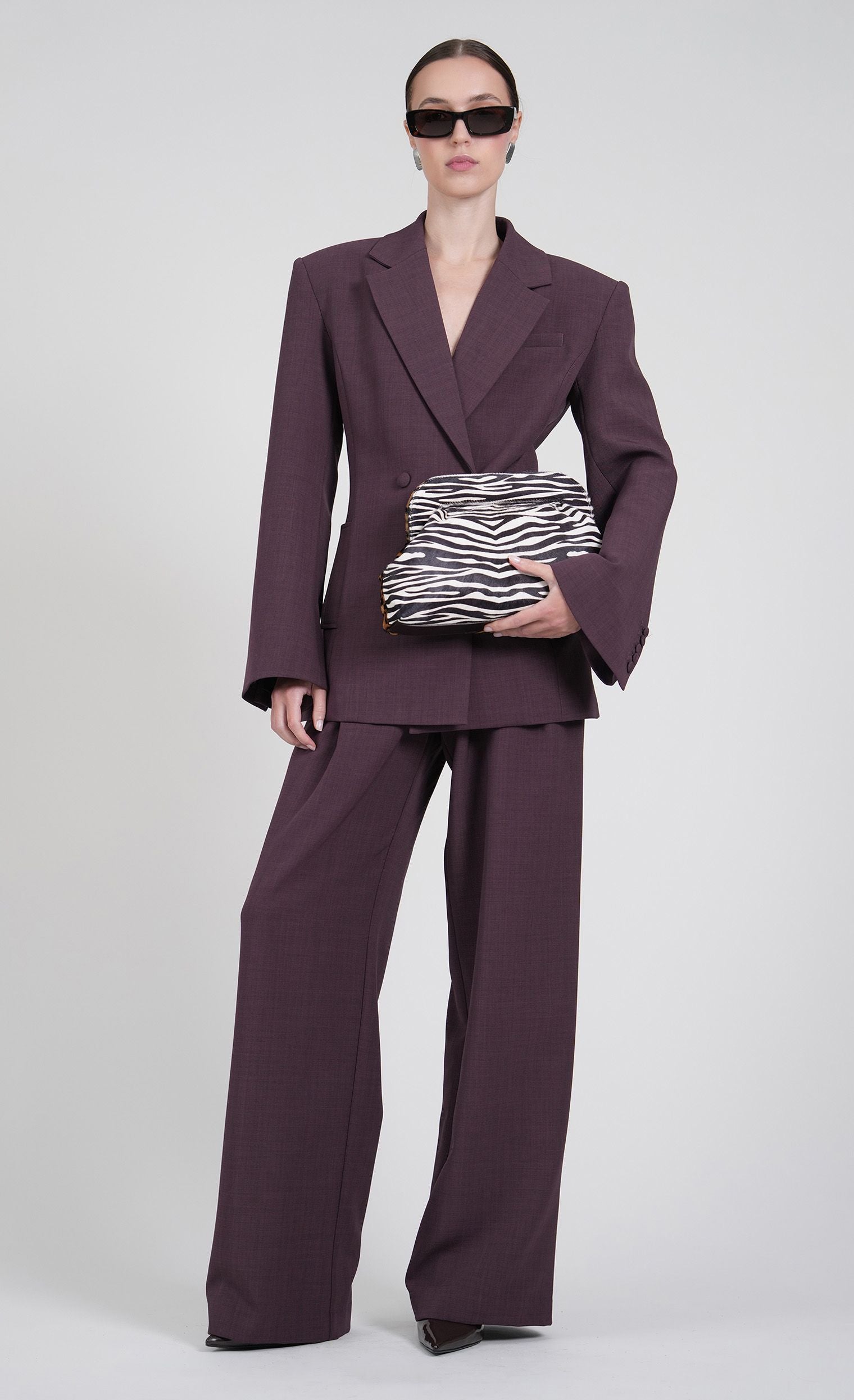 Monroe Pant - Plum PANT Nonchalant Label