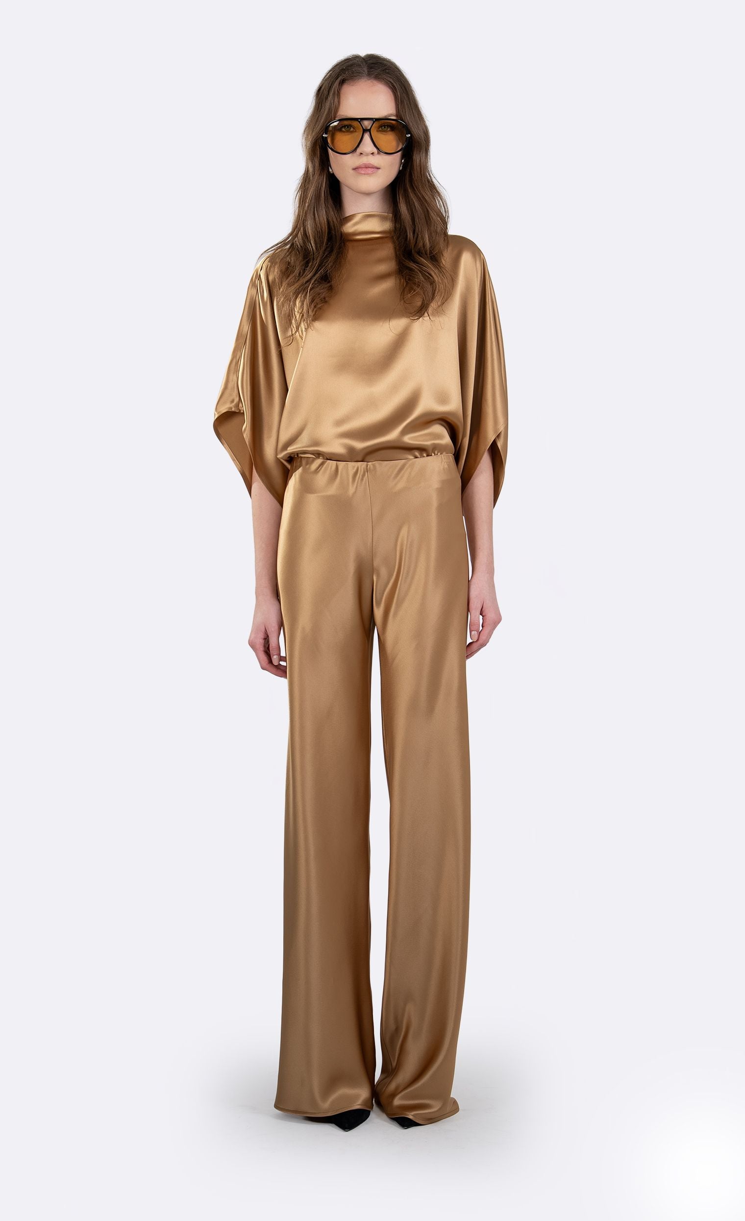Olympia Top - Gold Top Nonchalant Label