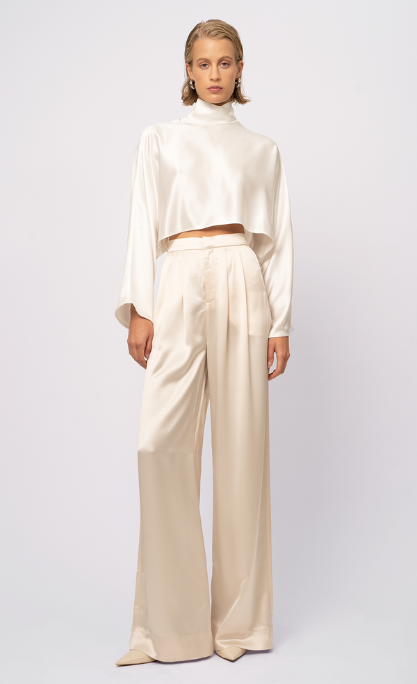 Ingrid Top - White Top Nonchalant Label