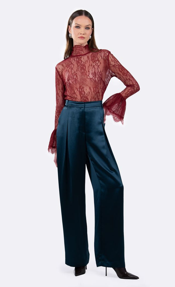 Letty Lace Top - Ruby Top Nonchalant Label
