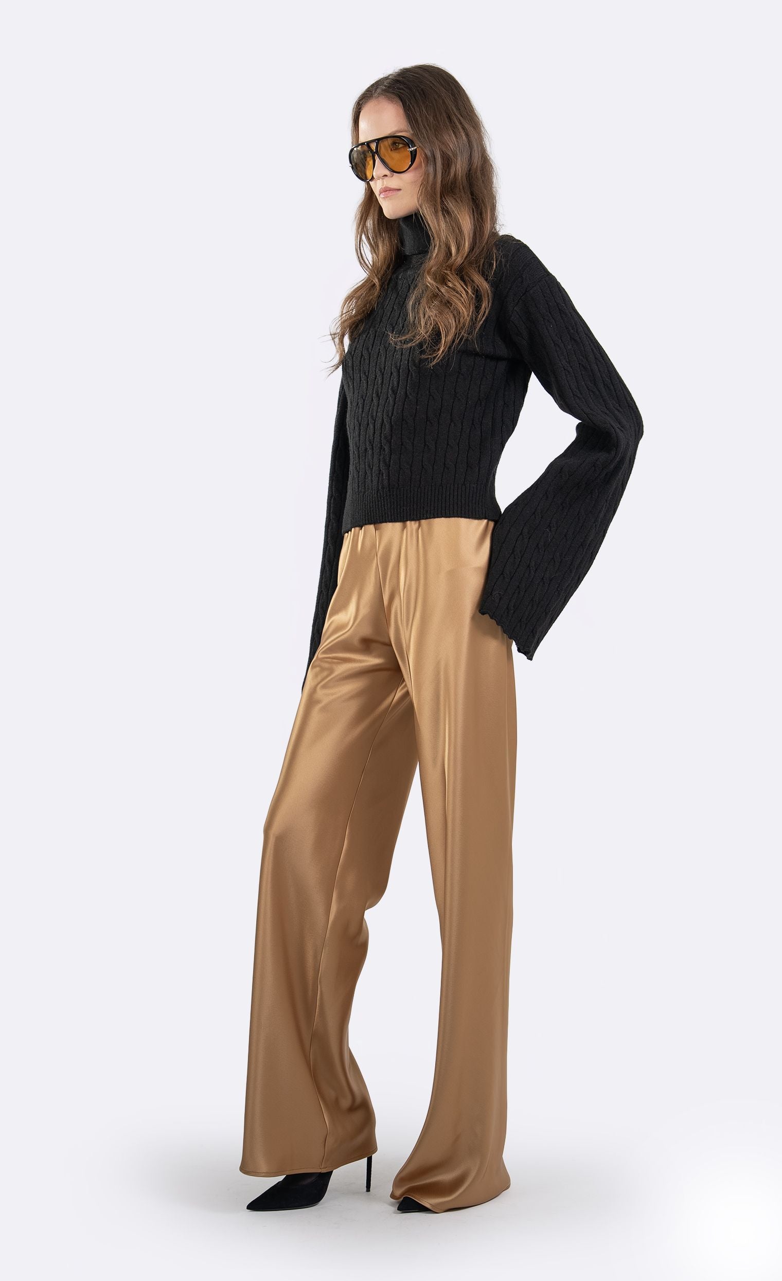 Norma Pant - Gold PANT Nonchalant Label
