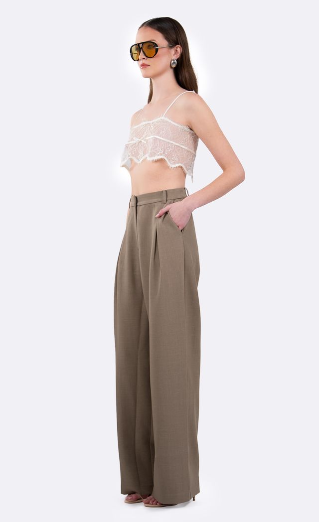 Clarissa Crop Crop Top Nonchalant Label