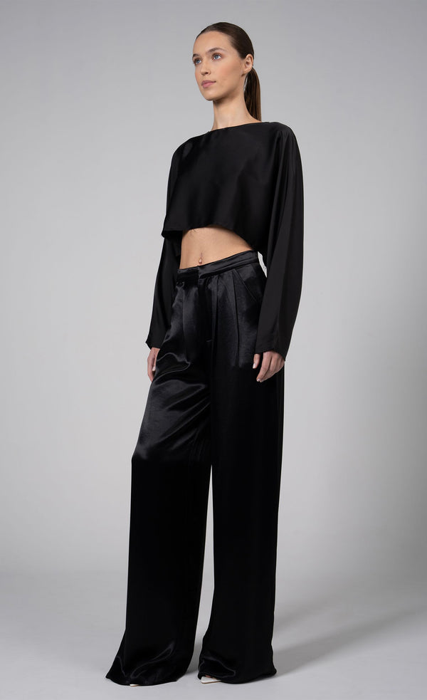 Paris Pant Petite - Black Apparel & Accessories Nonchalant Label