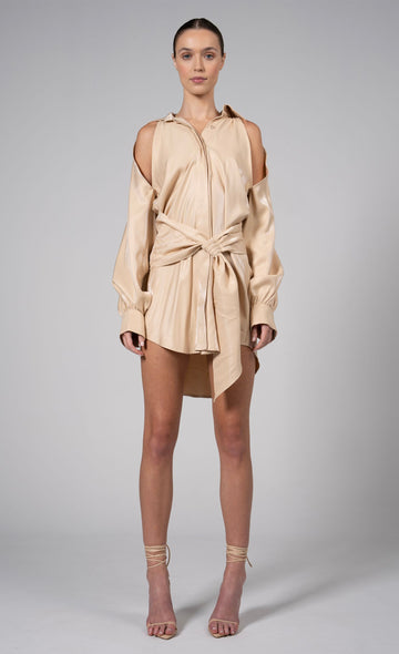 Dasia Dress - Champagne